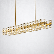 Arcanie Crystal Rectangular Chandelier 54