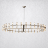 Arcanie Crystal Shades Round Chandelier 60