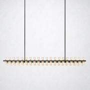 Arcanie Crystal Rectangular Chandelier 72