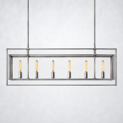 Benciy Vintage Rectangle Chandelier 54
