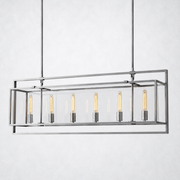Benciy Vintage Rectangle Chandelier 54