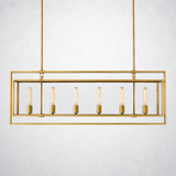 Benciy Vintage Rectangle Chandelier 54