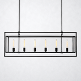 Benciy Vintage Rectangle Chandelier 54