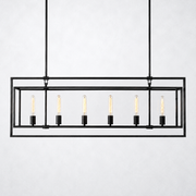 Benciy Vintage Rectangle Chandelier 54