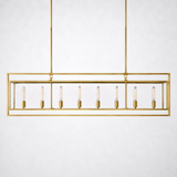 Benciy Vintage Rectangle Chandelier 72