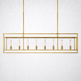 Benciy Vintage Rectangle Chandelier 72