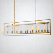 Benciy Vintage Rectangle Chandelier 72