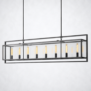 Benciy Vintage Rectangle Chandelier 72