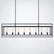 Benciy Vintage Rectangle Chandelier 72