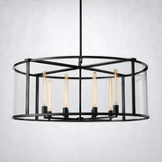 Benciy Vintage Round Chandelier 44