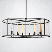 Benciy Vintage Round Chandelier 55