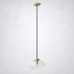 Bratle Clear Glass Pendant
