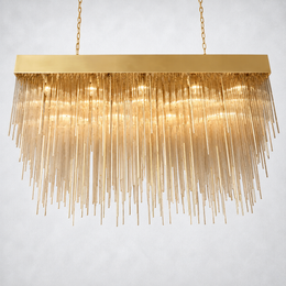 Clooks Rectangular Chandelier 54
