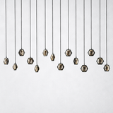 CoikleCrystal Ball Linear Chandelier 72