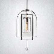 Furelit Brass Grand Wall Sconce Glass Shade