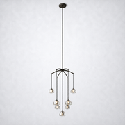 Hemisp Round Chandelier 36''