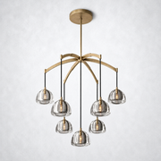 Hemisp Round Chandelier 36''