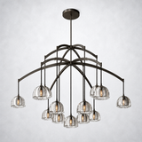 Hemisp Glass Round Chandelier 60