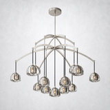 Hemisp Glass Round Chandelier 60