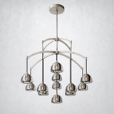 Hemisp Glass Round Chandelier 48