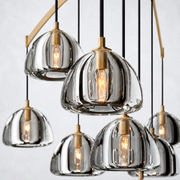 Hemisp Glass Round Chandelier 48