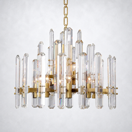 Higika Prism Round Chandelier 24