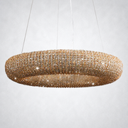 Halio Crystal Round LED Chandelier 32