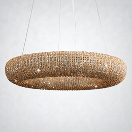 Halio Crystal Round LED Chandelier 32