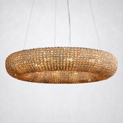 Halio Crystal Round LED Chandelier 32