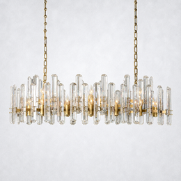Higika Prism Linear Chandelier 54