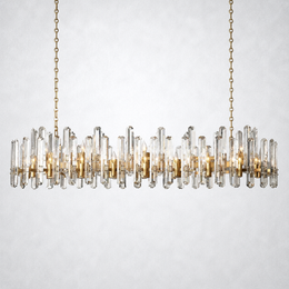 Higika Prism Linear Chandelier 72