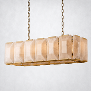 Hakro Calcite Rectangular Chandelier 42