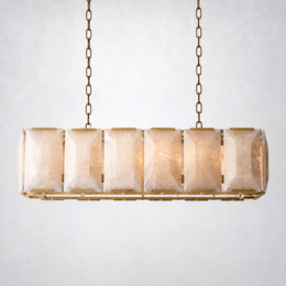 Hakro Calcite Rectangular Chandelier 42