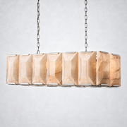 Hakro Calcite Rectangular Chandelier 42