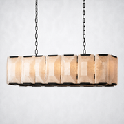 Hakro Calcite Rectangular Chandelier 42