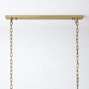 Hakro Calcite Rectangular Chandelier 74