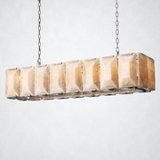 Hakro Calcite Rectangular Chandelier 54