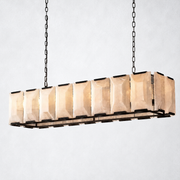 Hakro Calcite Rectangular Chandelier 54