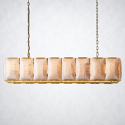 Hakro Calcite Rectangular Chandelier 54
