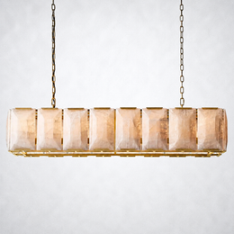 Hakro Calcite Rectangular Chandelier 54