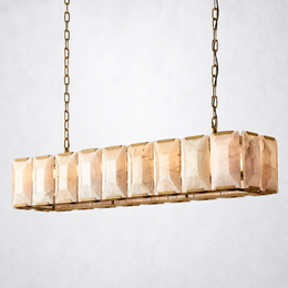 Hakro Calcite Rectangular Chandelier 62
