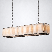 Hakro Calcite Rectangular Chandelier 62