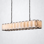 Hakro Calcite Rectangular Chandelier 74