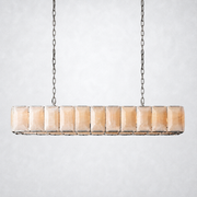 Hakro Calcite Rectangular Chandelier 74