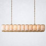 Hakro Calcite Rectangular Chandelier 74