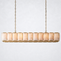 Hakro Calcite Rectangular Chandelier 74