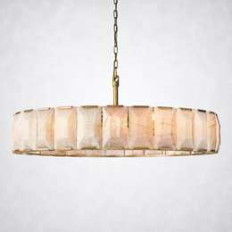 Hakro Calcite Round Chandelier 60