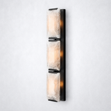 Hakro Calcite Triple Sconce