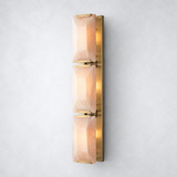 Hakro Calcite Triple Sconce