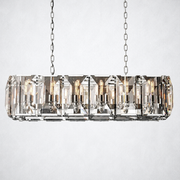 Hakro Crystal Rectangular Chandelier 42“